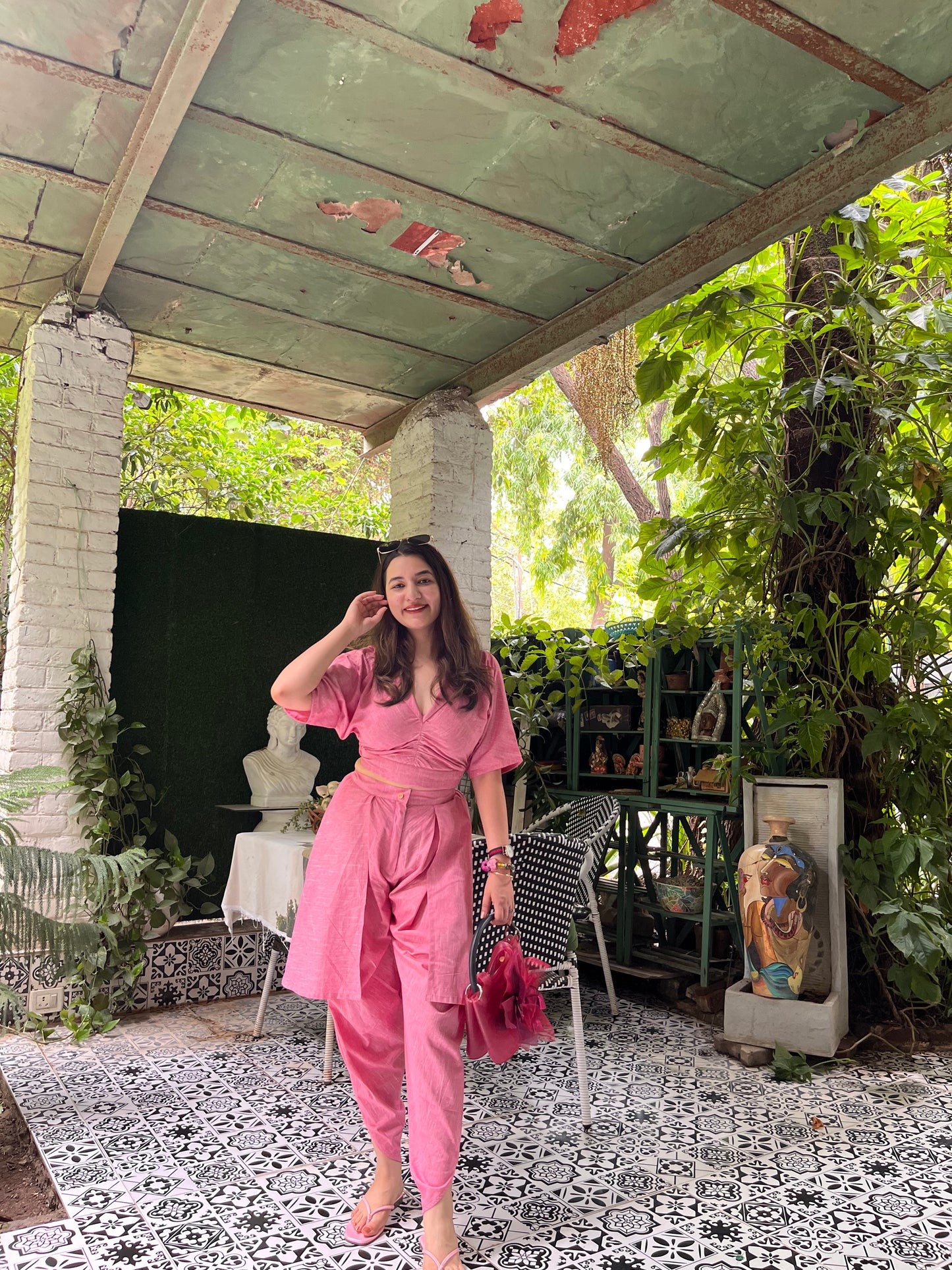 Pink vacation- 2pc co-ord set