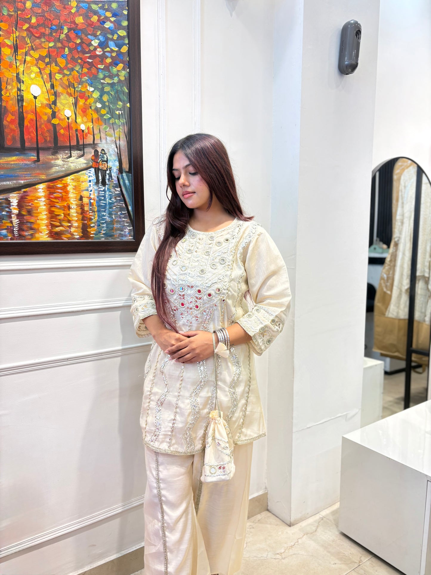 “Festive Potli Set” – 3pc Co-ord Set