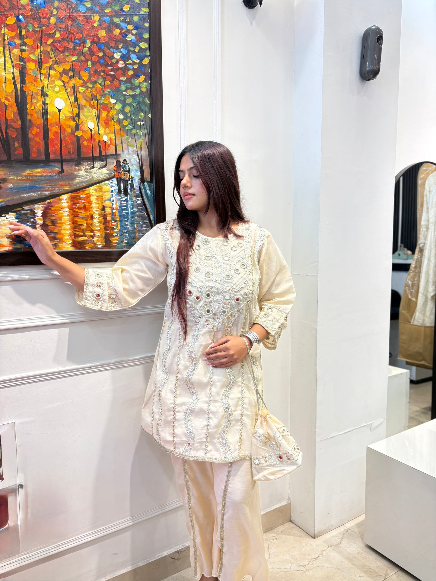 “Festive Potli Set” – 3pc Co-ord Set