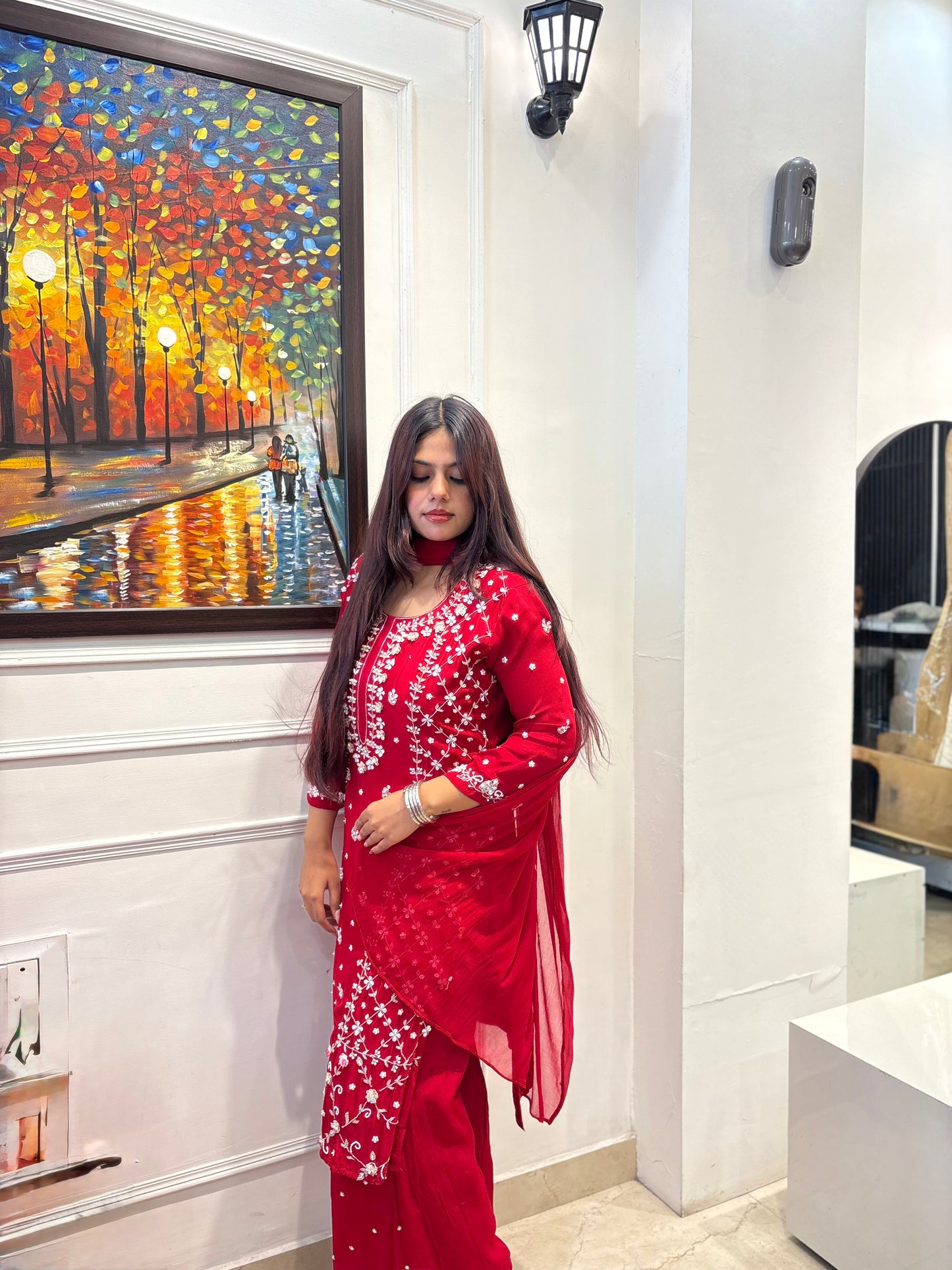‘’Meherza” – 3 piece suit set