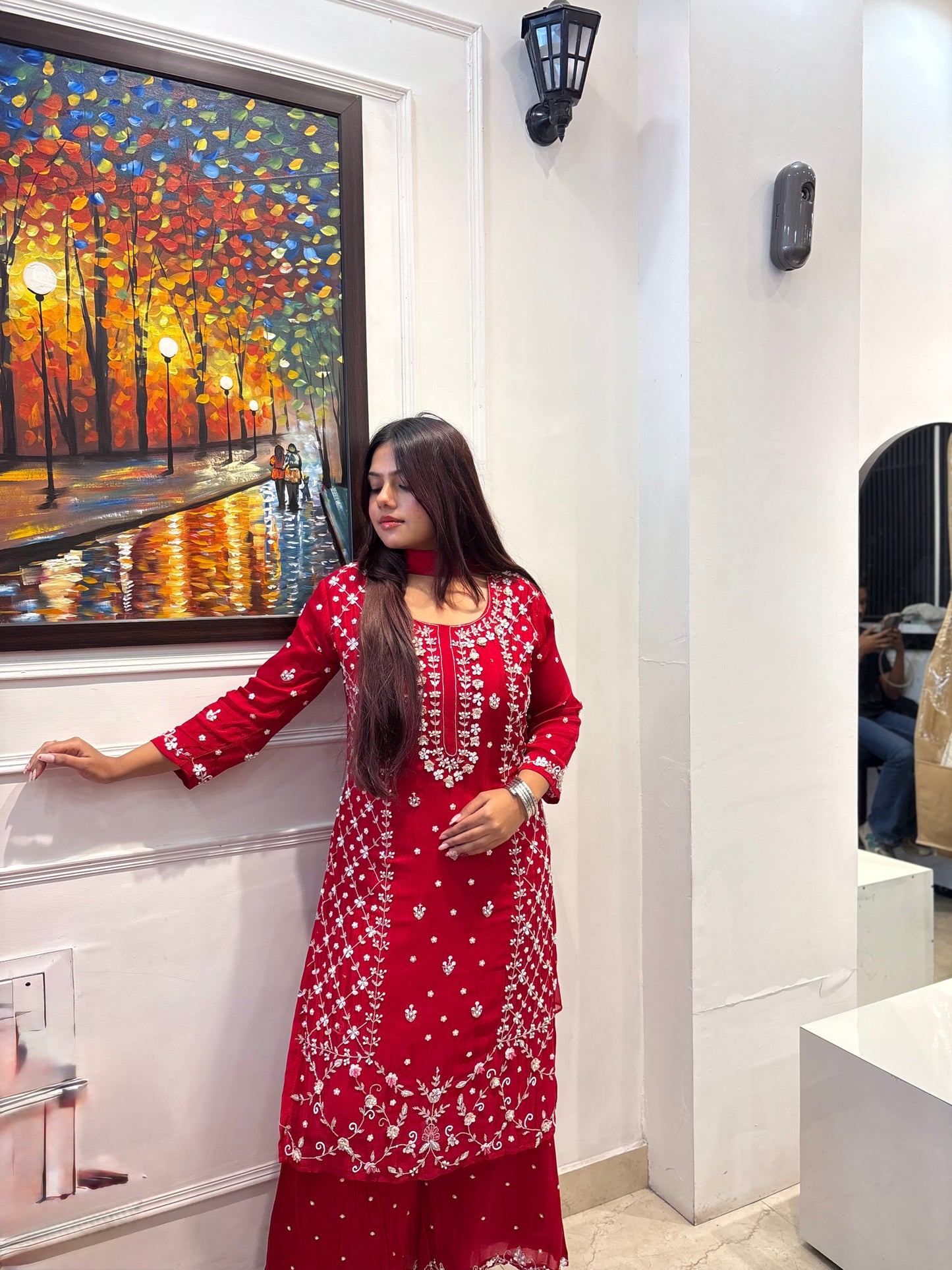 ‘’Meherza” – 3 piece suit set