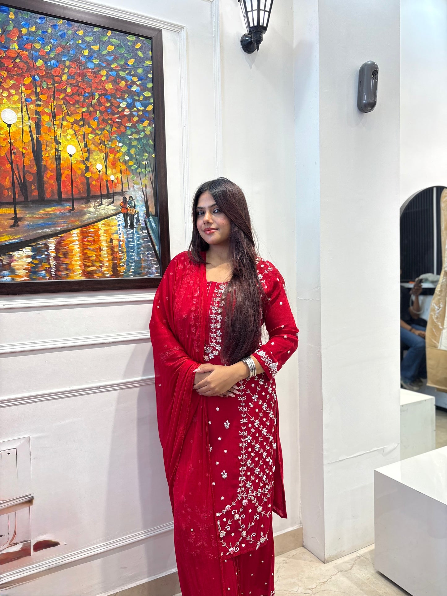 ‘’Meherza” – 3 piece suit set
