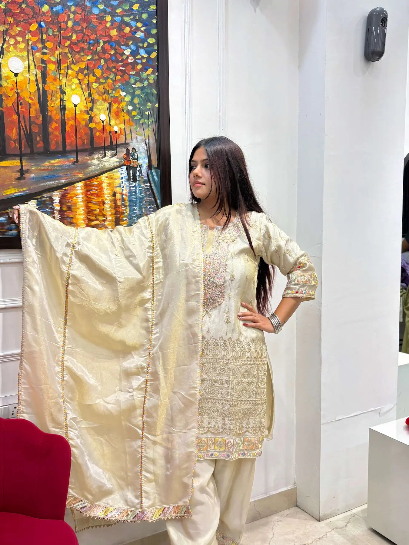 ‘’Jannat’’ - 3 Piece Suit set