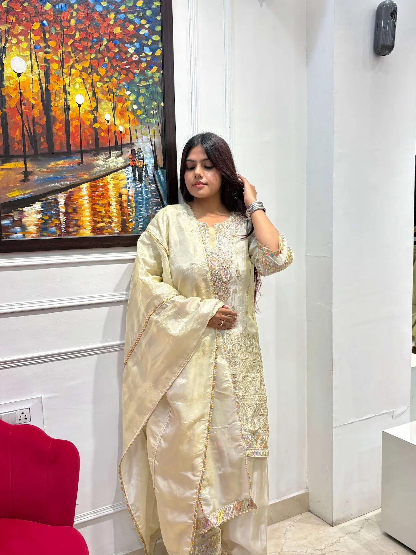 ‘’Jannat’’ - 3 Piece Suit set