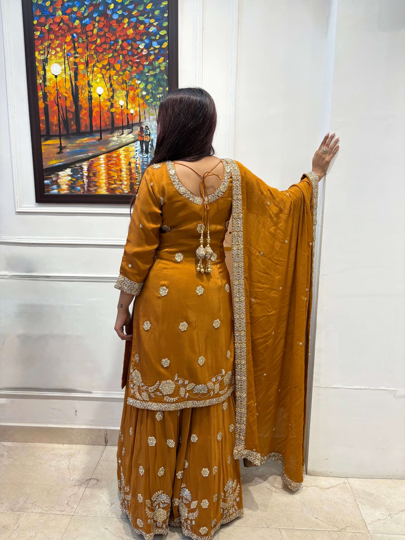 ‘’Saanvi” – 3 Piece Garara Set