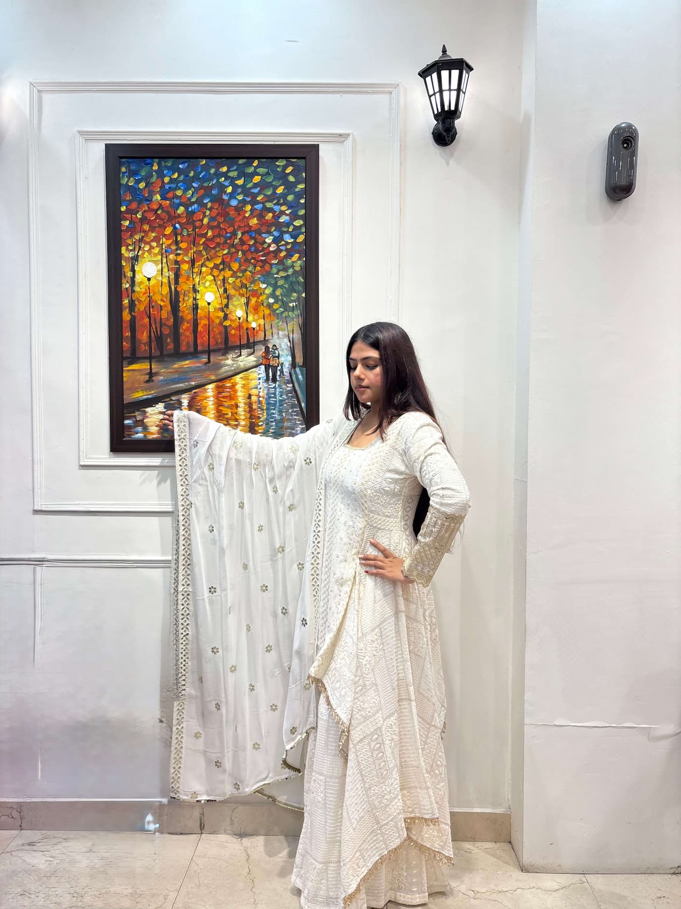 ‘’Afreen’’ - 3 Piece Lakhnowi Suit Set