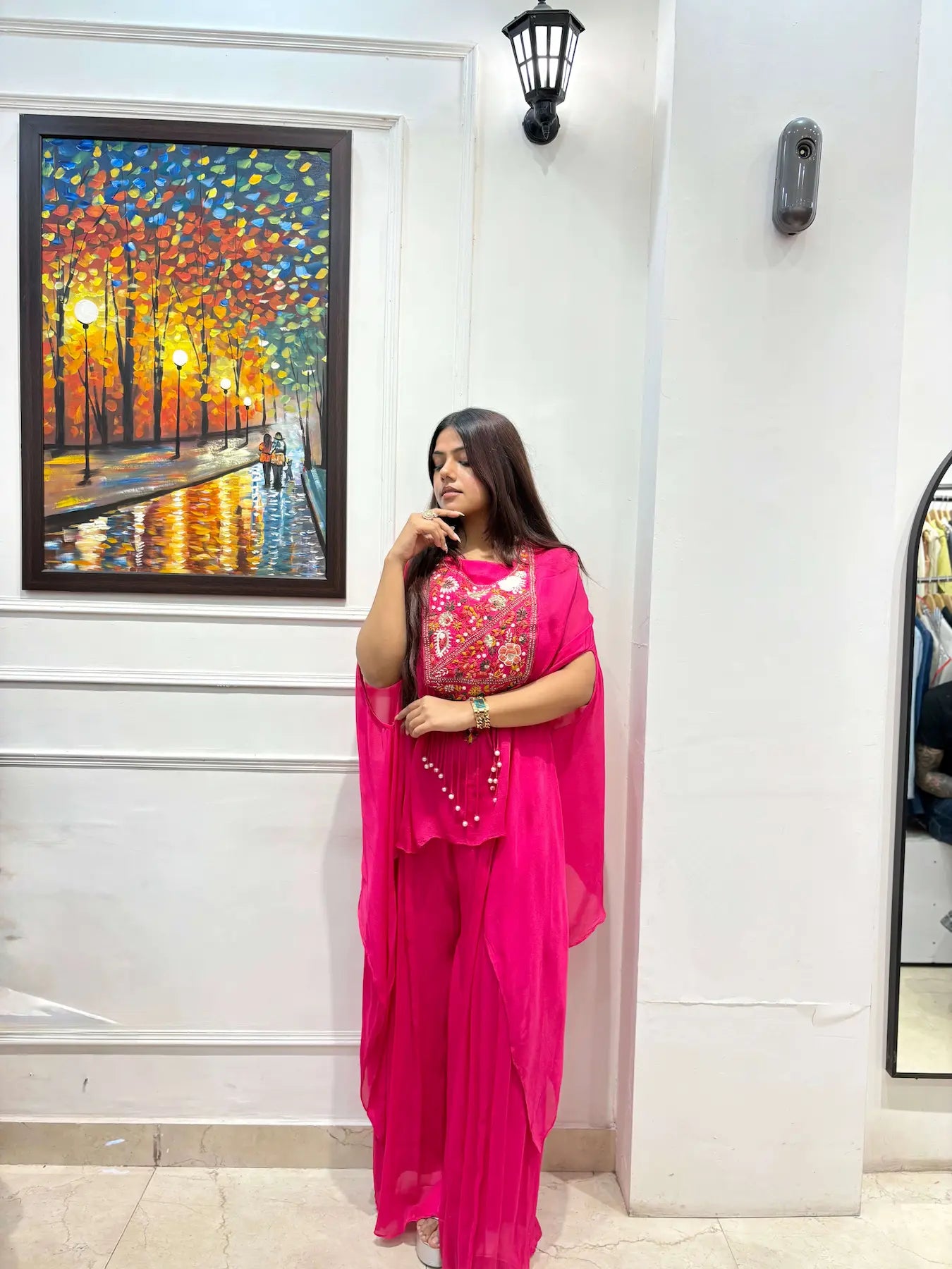 “Riva” – 3 Piece Cape Co-ord Set