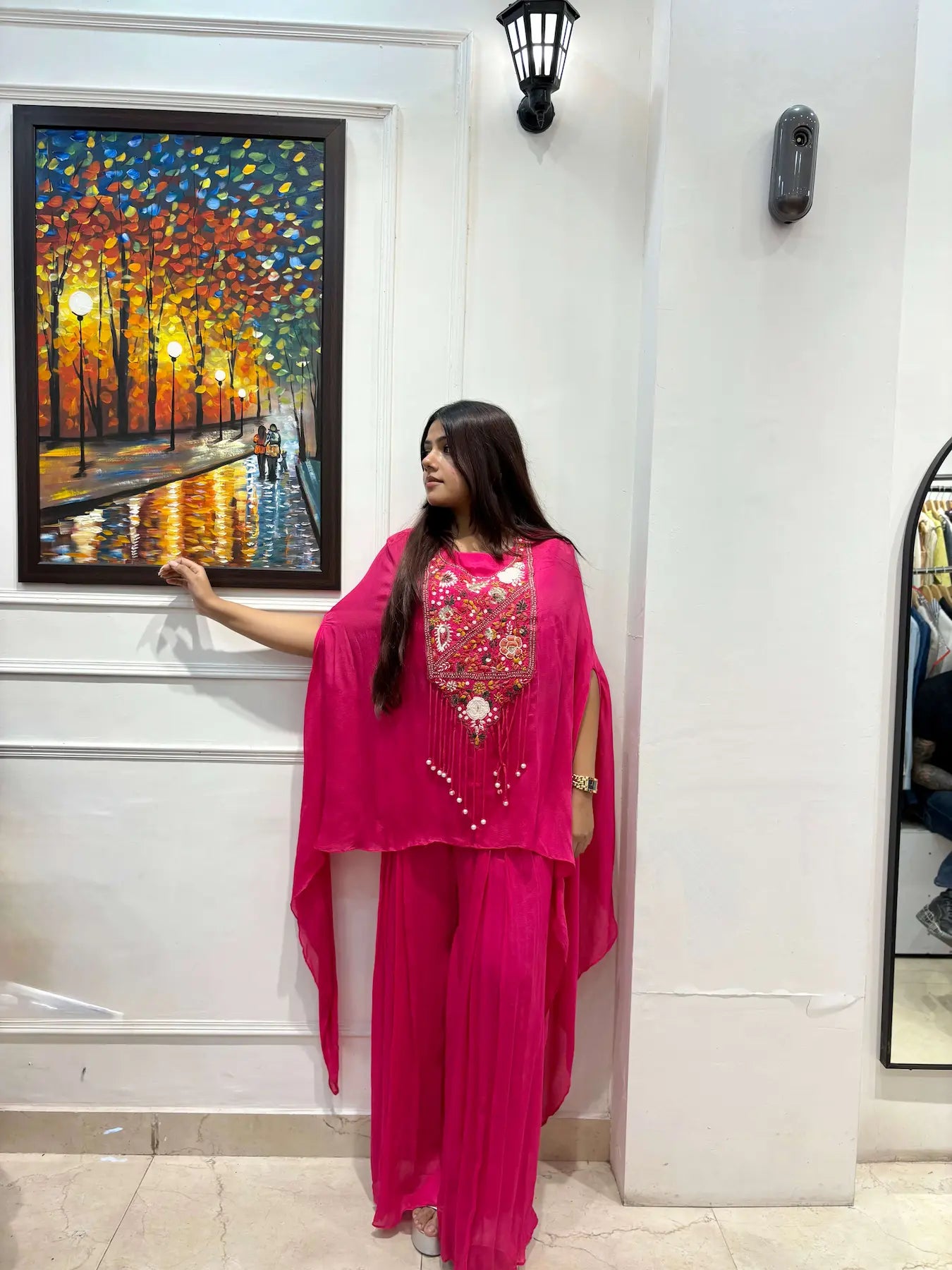 “Riva” – 3 Piece Cape Co-ord Set