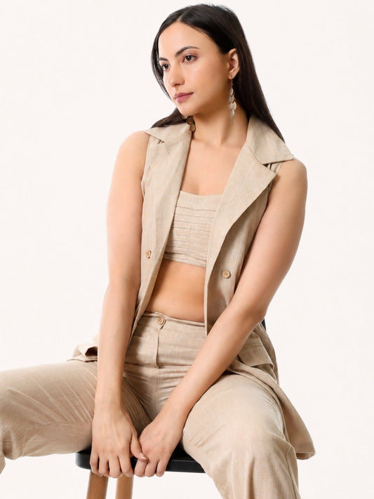 Urban Oat Relaxed Straight-Leg Trousers - Missova