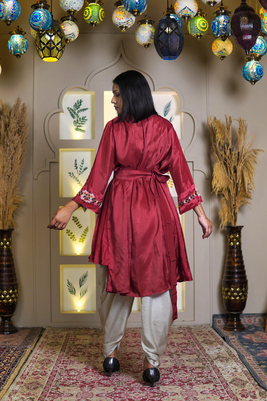 Indo Western Dhoti Set