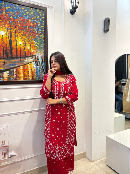 ‘’Meherza” – 3 piece suit set