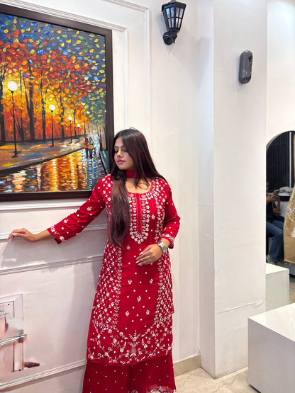 ‘’Meherza” – 3 piece suit set