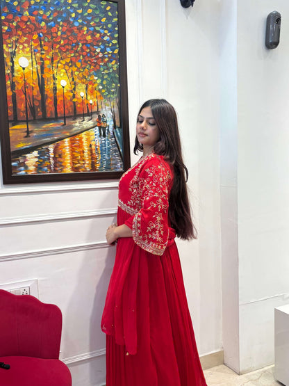 ‘’Syndore” – 2 Piece Anarkali Suit