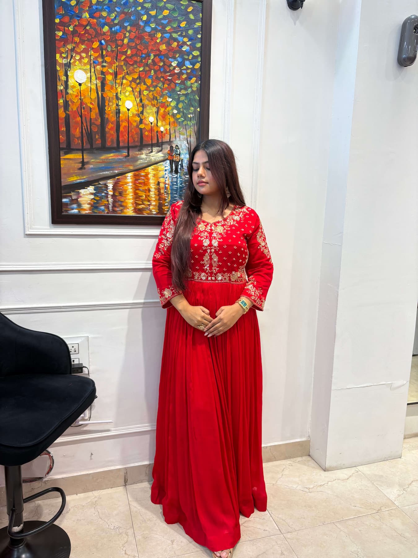 ‘’Shahana’’ - 2 Piece Anarkali set