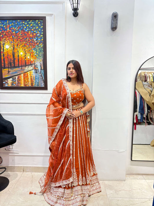 ‘’Kanak’’ - 3 Piece Lehenga Set