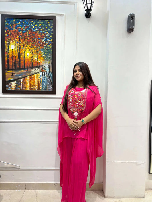 “Riva” – 3 Piece Cape Co-ord Set
