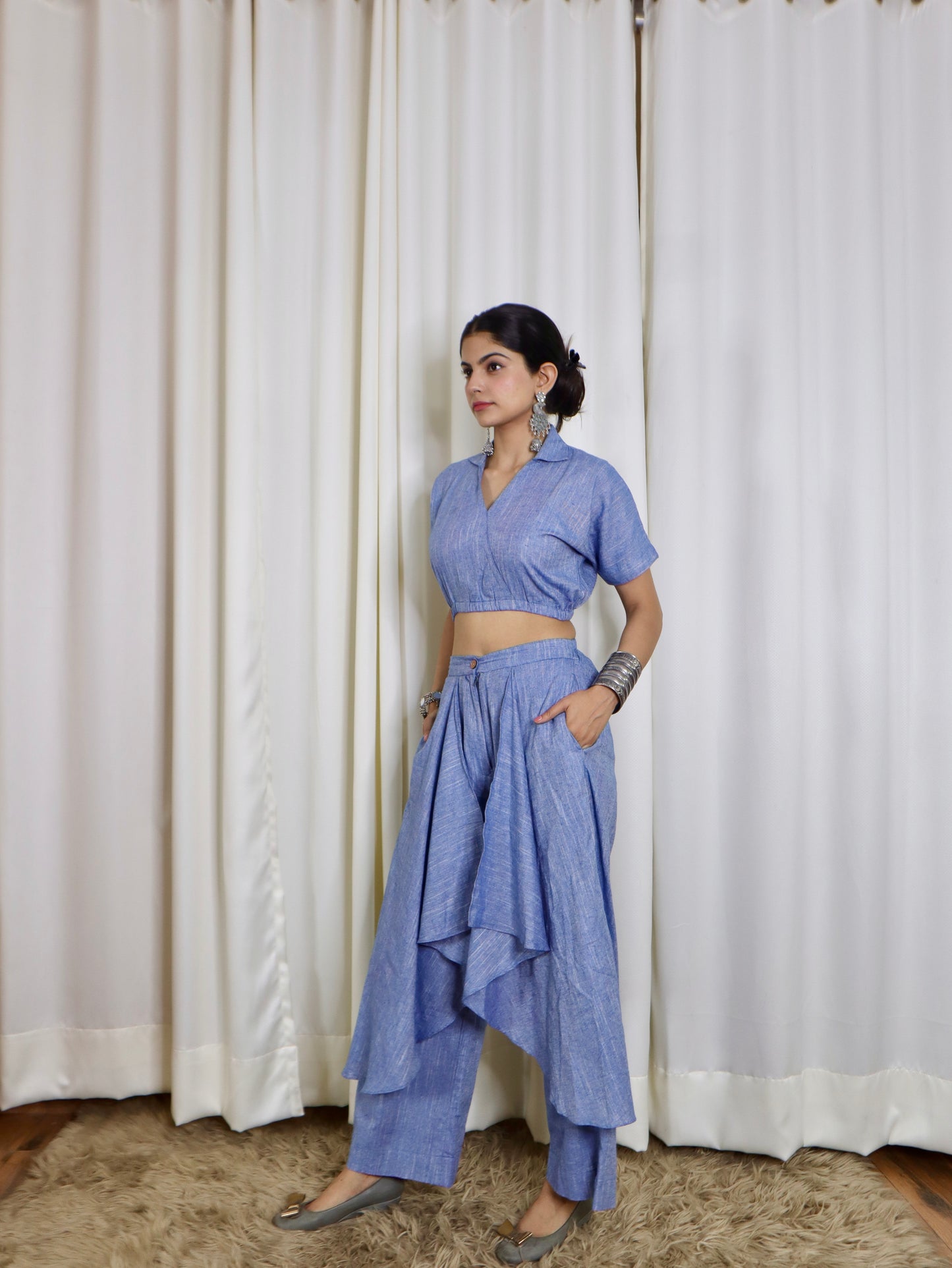Indigo Flow  – 2pc co-ord set
