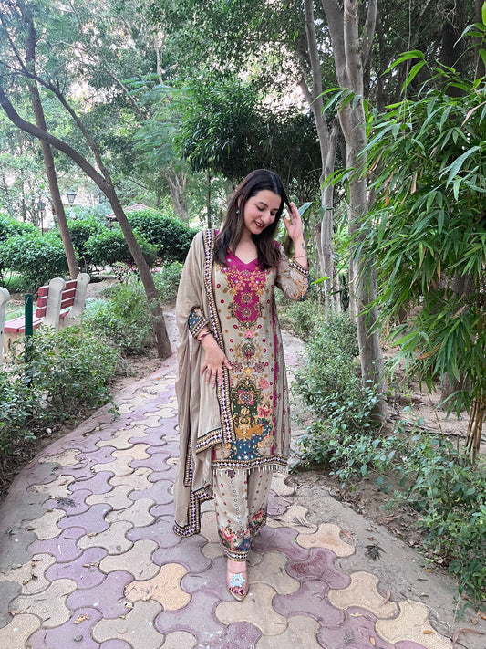 Zareen - 3 piece pakistani suit