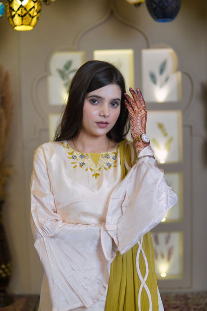 Amaira - 2 piece dhoti drape dress - Missova