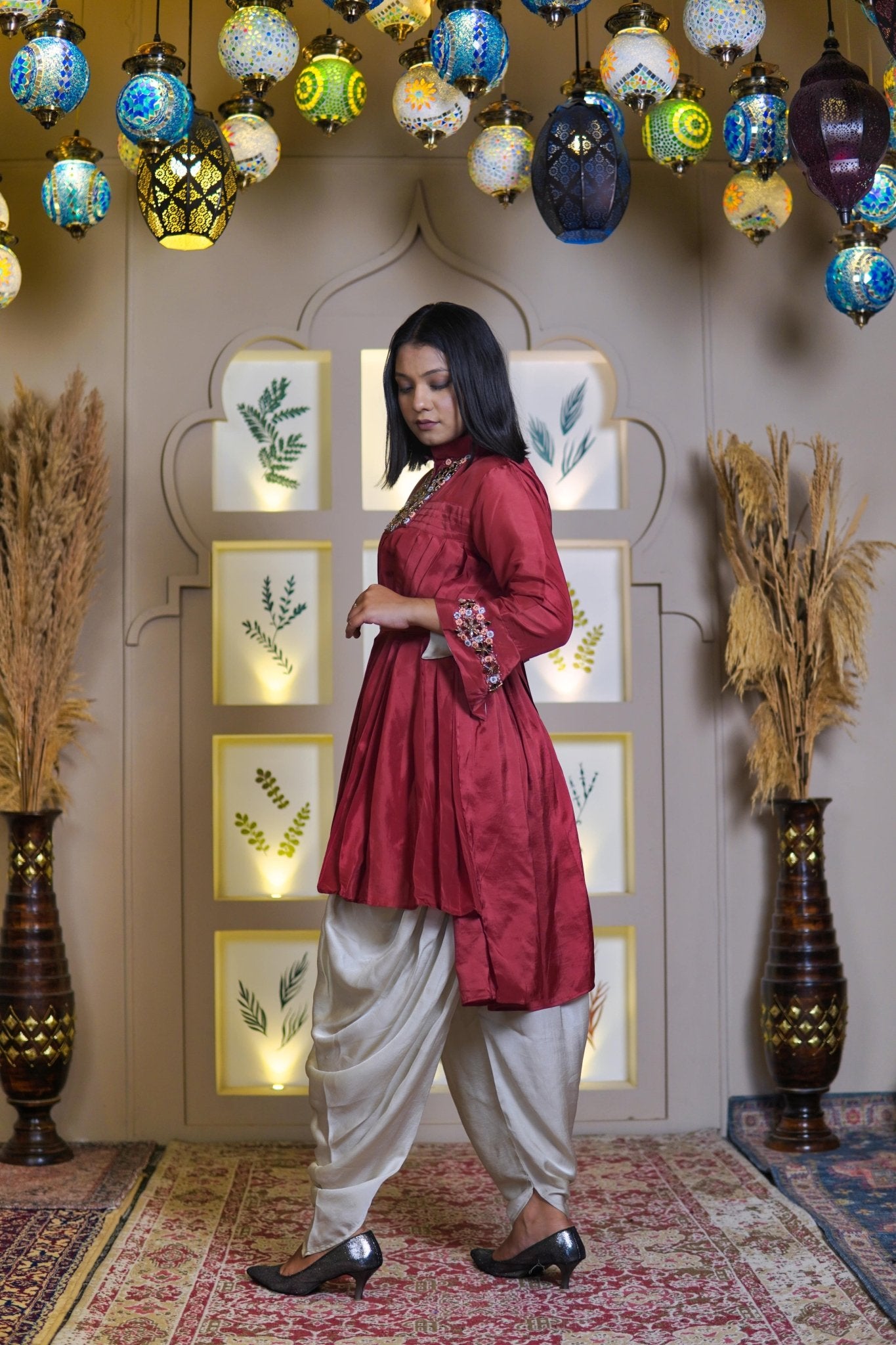 Indo Western Dhoti Set - Missova