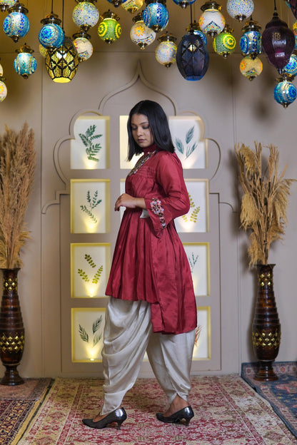 Indo Western Dhoti Set - Missova