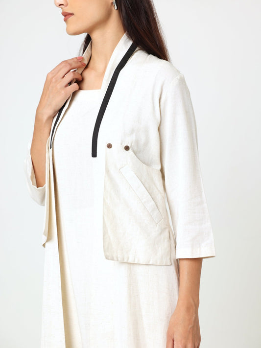 Linea Relaxed Layered Shrug & Inner Top - Missova