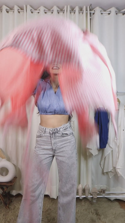 Pink Gingham- 2pc co-ord set