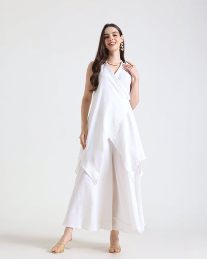 Sas Wrap Assym Tunic Top - Missova