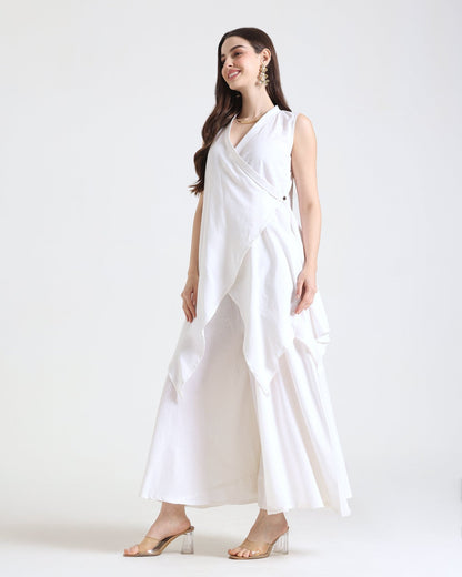Sas Wrap Assym Tunic Top - Missova