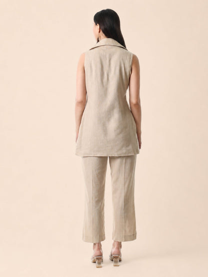 Urban Oat Relaxed Straight-Leg Trousers - Missova