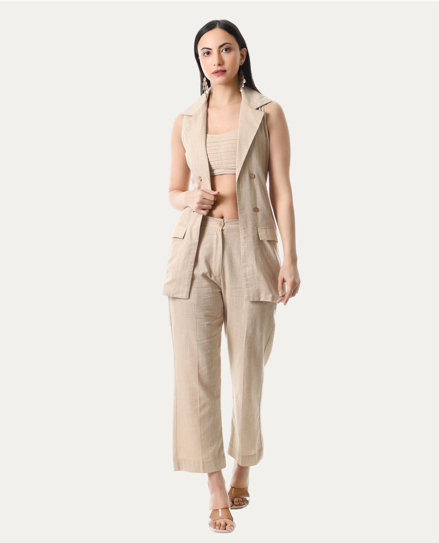 Urban Oat Relaxed Straight - Leg Trousers - Missova